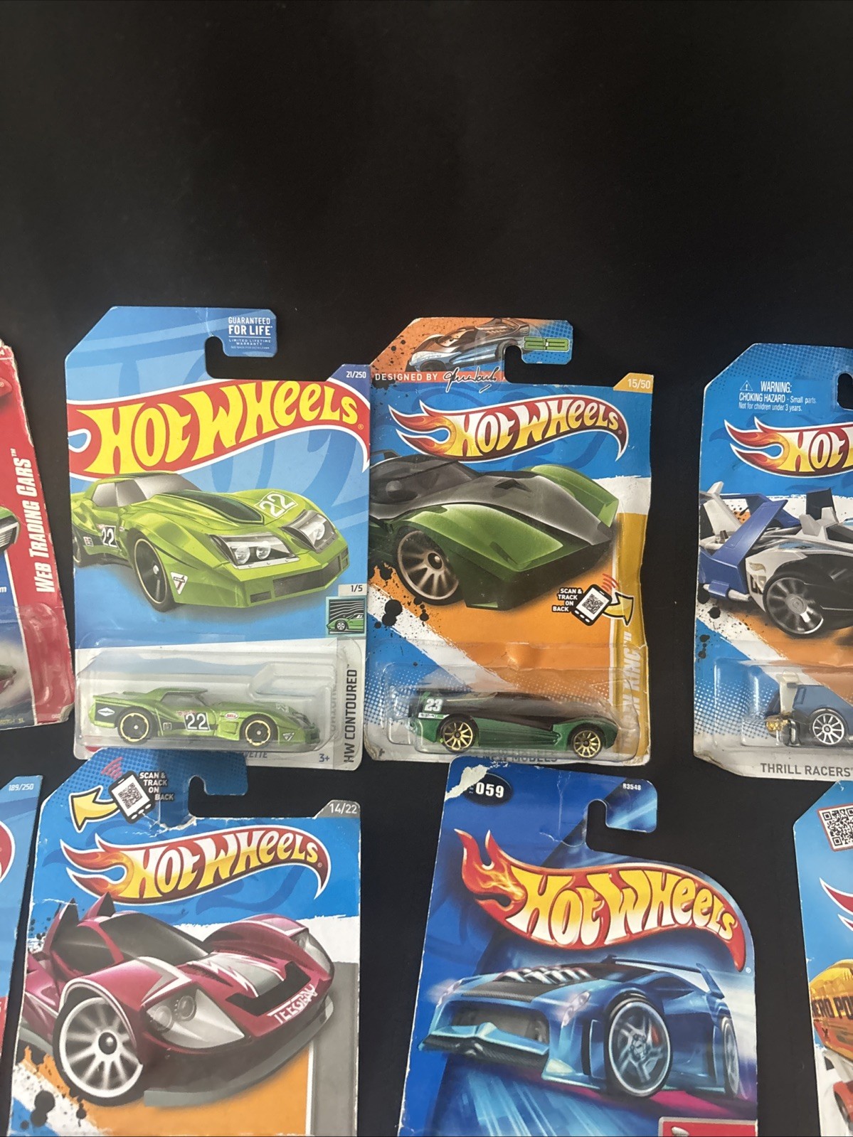 Hot Wheels Cars Lot of 18 Cars All Sealed New 2000s-on Various Years In Boxes