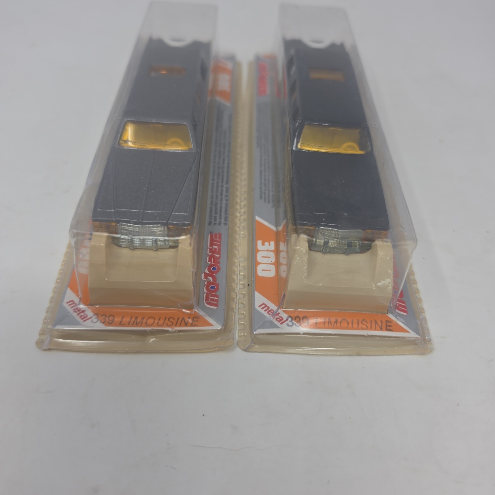 MAJORETTE # 339 CADILLAC STRETCH LIMOUSINE FRANCE 1:58 New Lot of 2 VGC