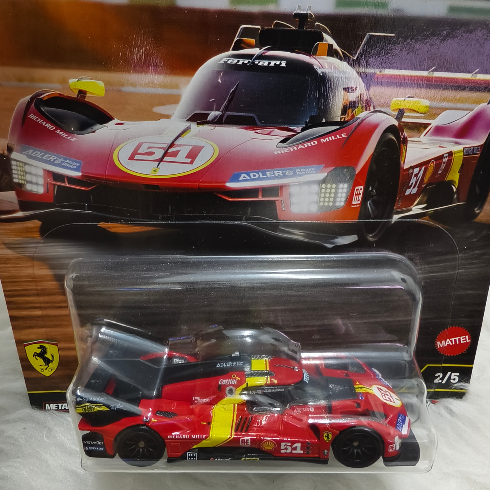 Hot Wheels Premium Circuit Legends Ferrari 499P Diecast