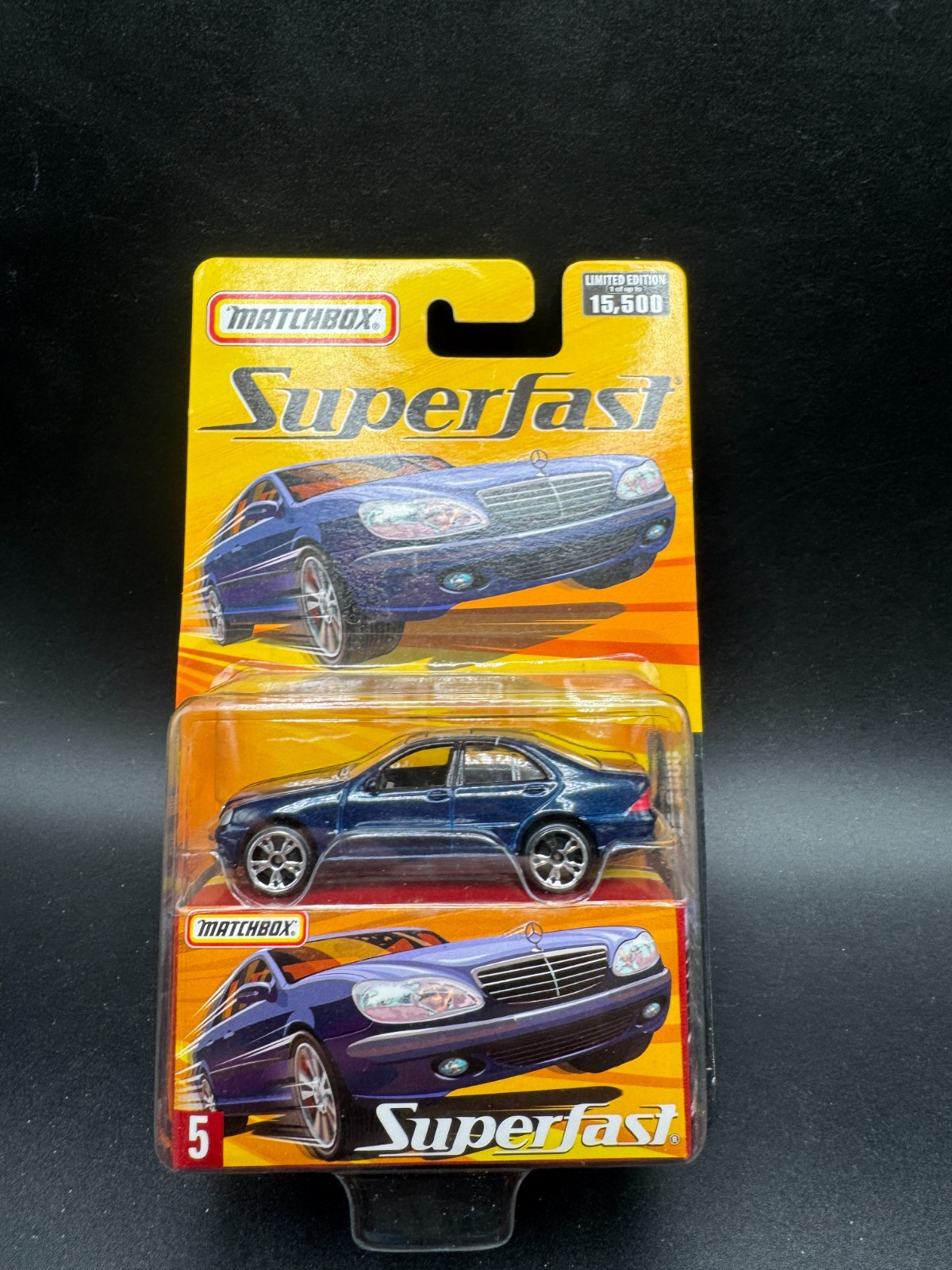 2005 Matchbox Superfast Mercedes-Benz S500 NOS J5