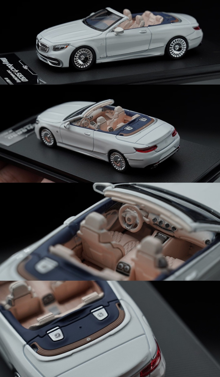 NJ64 Mercedes-Benz Maybach S650 Cabriolet(A217) 1/64 Diecast Model Car