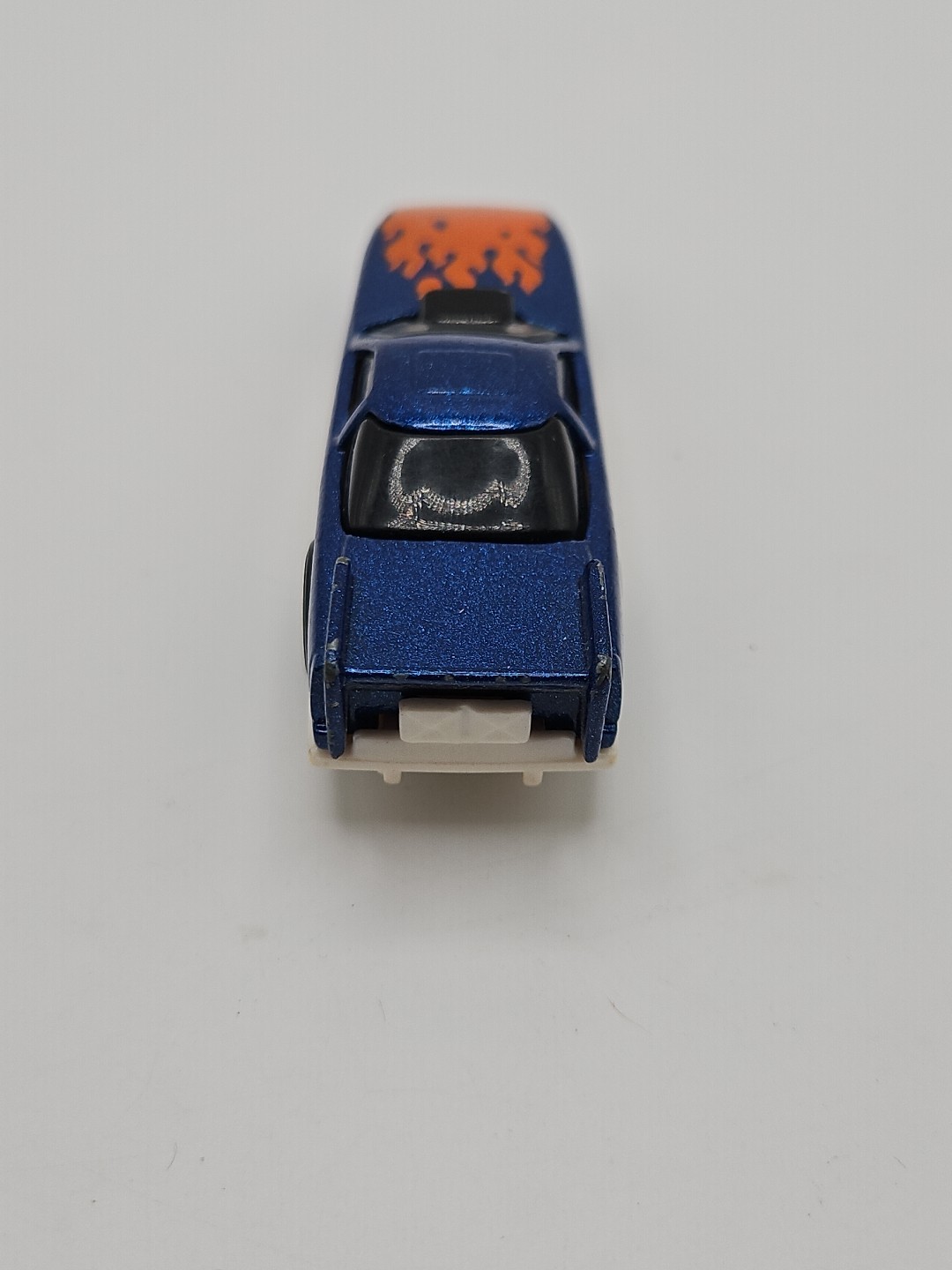 1993 Hot Wheels Blue Flames Funny Dragster Drag Race Car Diecast Toy Mattel