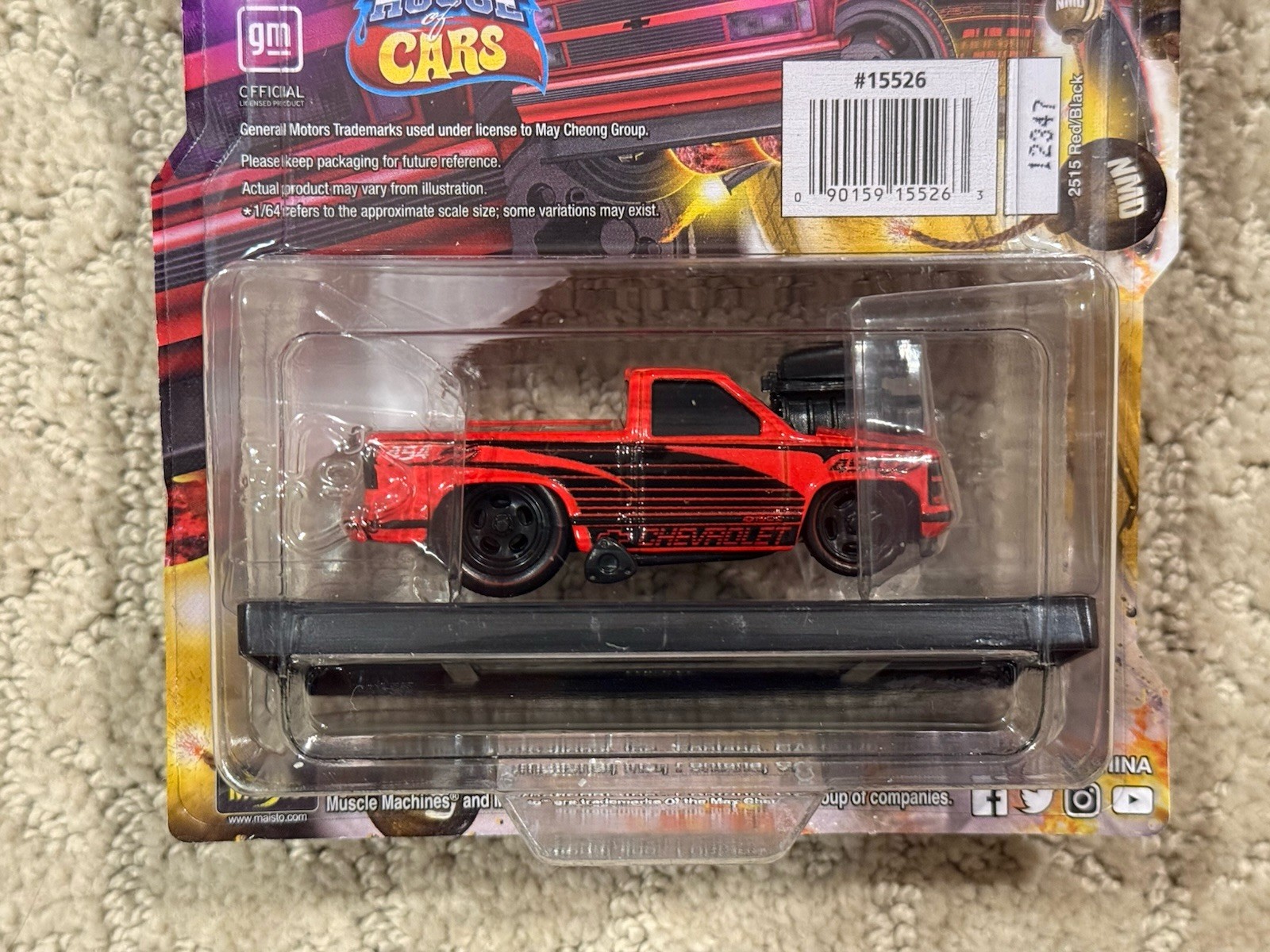 2024 Las Vegas SuperCon Maisto Muscle Machines 1993 Chevy 454 SS Pickup