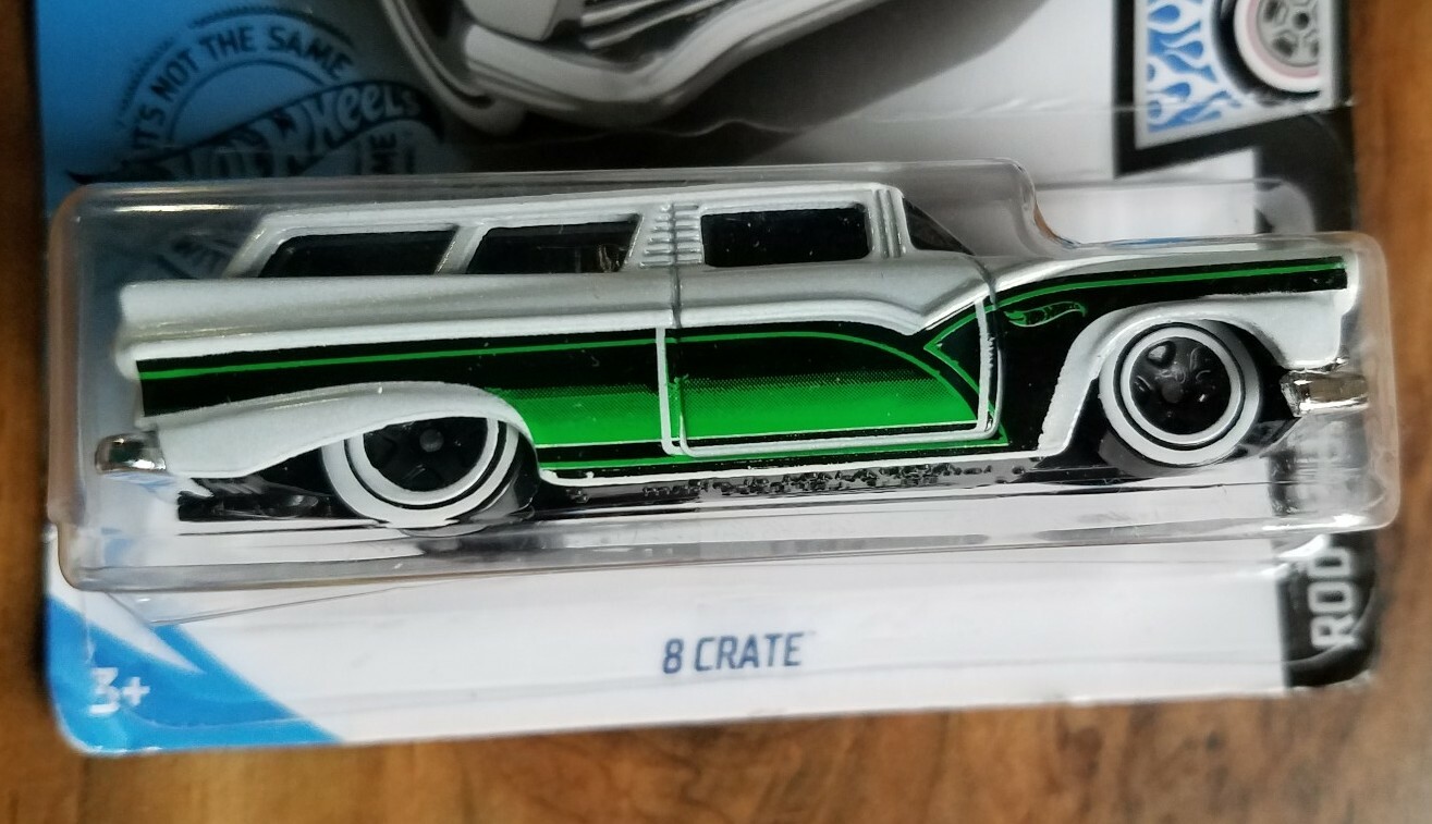 Hot Wheels Rod Squad – 8 Crate