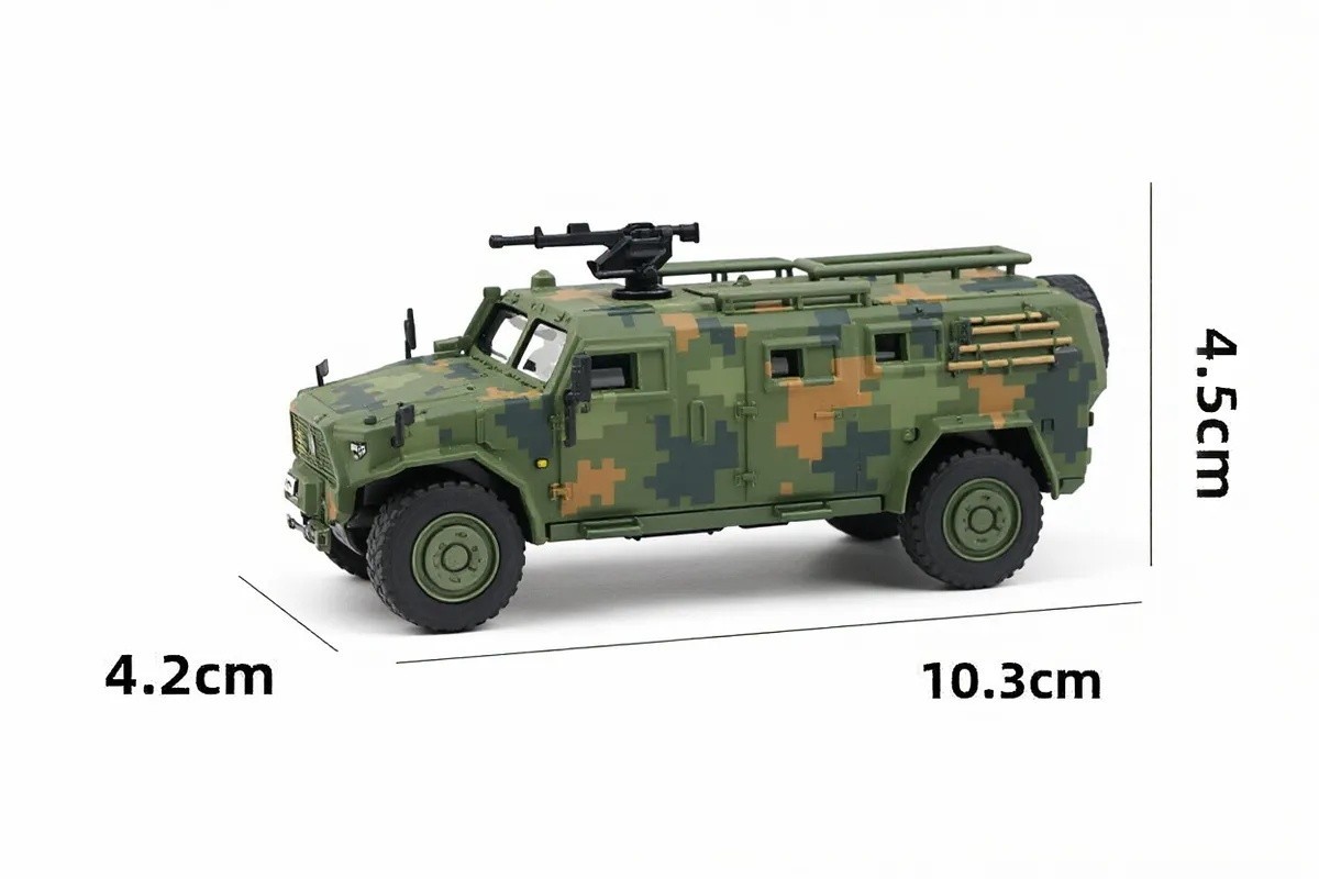 XCARTOYS 1:64 Military Warriors Army CSK181 Armored Model Diecast Metal Car