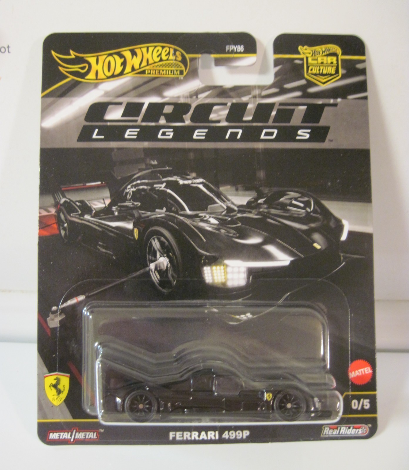 Hot Wheels 2025 Premium Car Culture Circuit Legends Ferrari 499P Black Chase