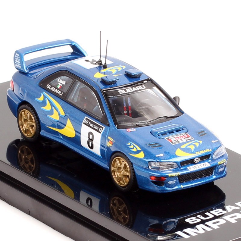1/64 Scale Subaru Impreza WRC #3 #4 #8 RAC Rally 1997 Model Car Toy Hobby Japan