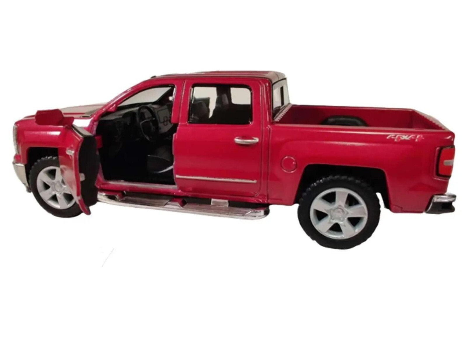 KINSMART 2014 CHEVROLET SILVERADO PICKUP 1:46 SCALE (BURGUNDY)