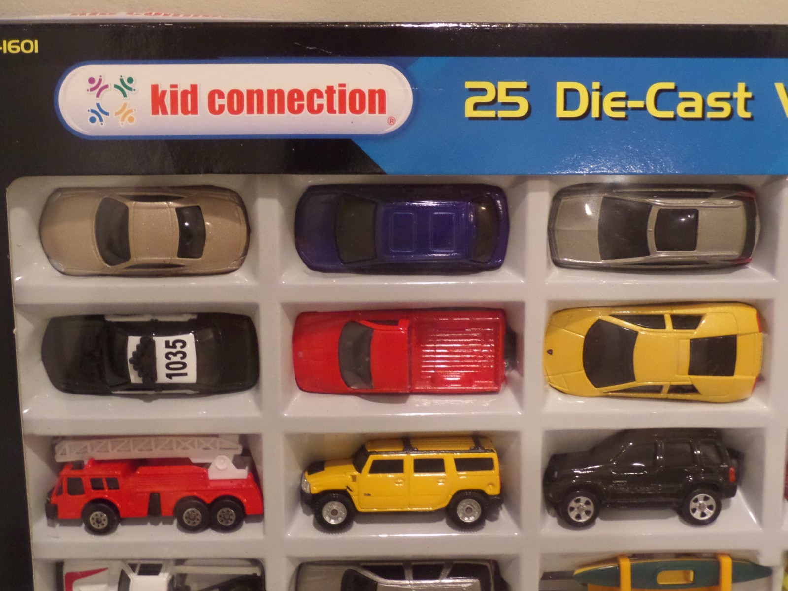 Vintage Kid Connection 25 Die Cast Vehicles 1:64 Special Edition Cars Truck Fire