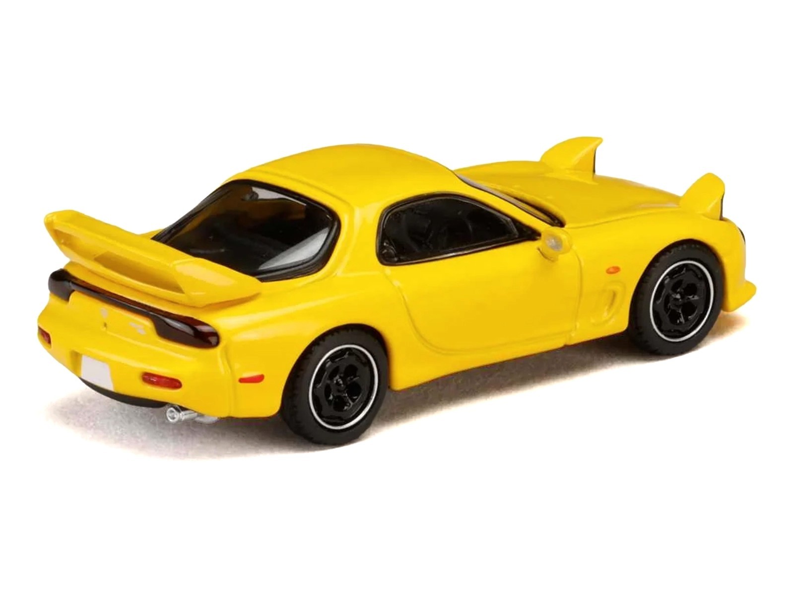 MAZDA RX-7 (FD3S) RHD YELLOW “INITIAL D” 1/64 DIECAST BY HOBBY JAPAN HJDMD002B