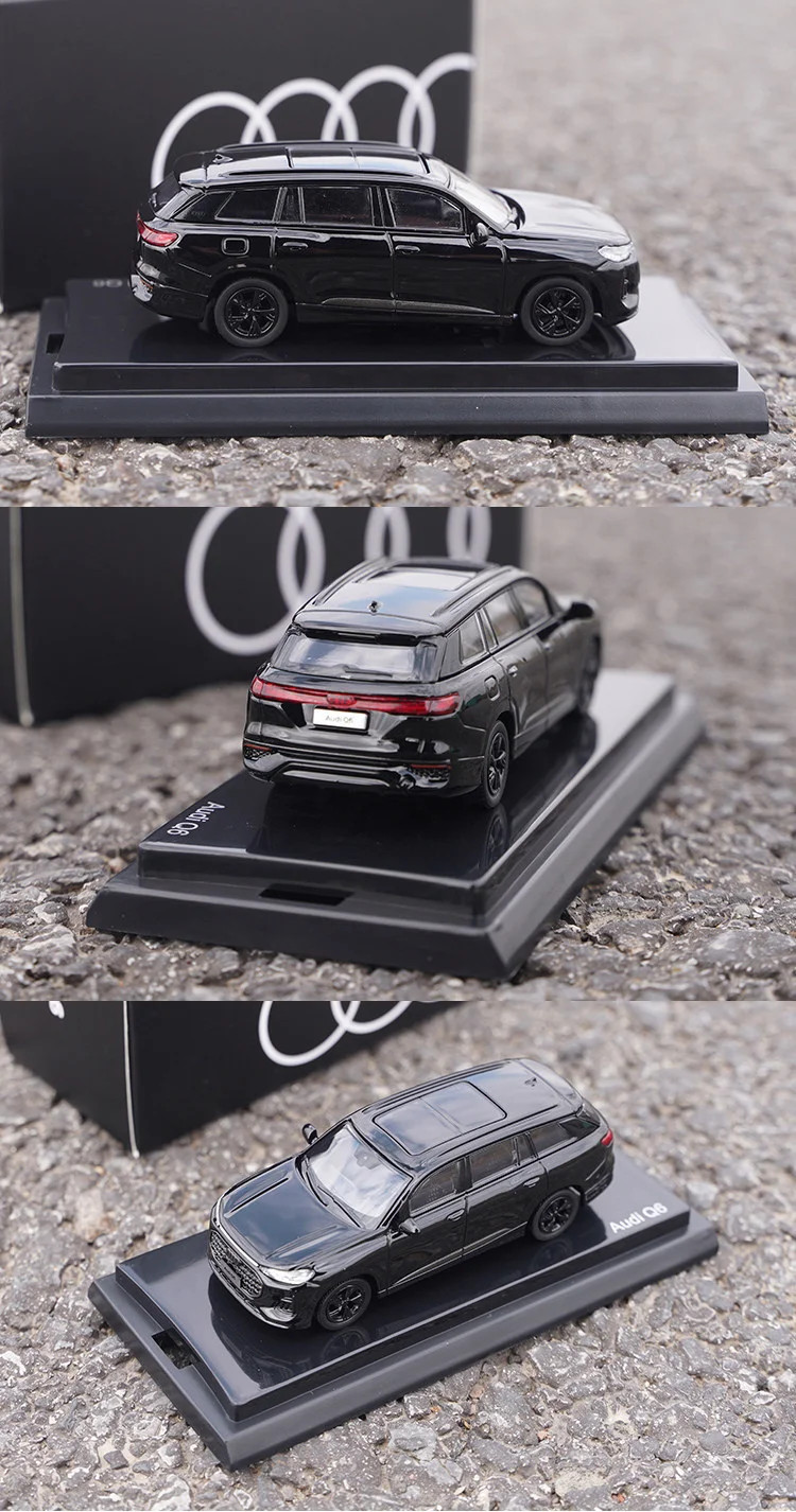 1:64 Audi Q6 2025 SUV Alloy Sports Car Model Diecast Metal Luxy Vehicles Car