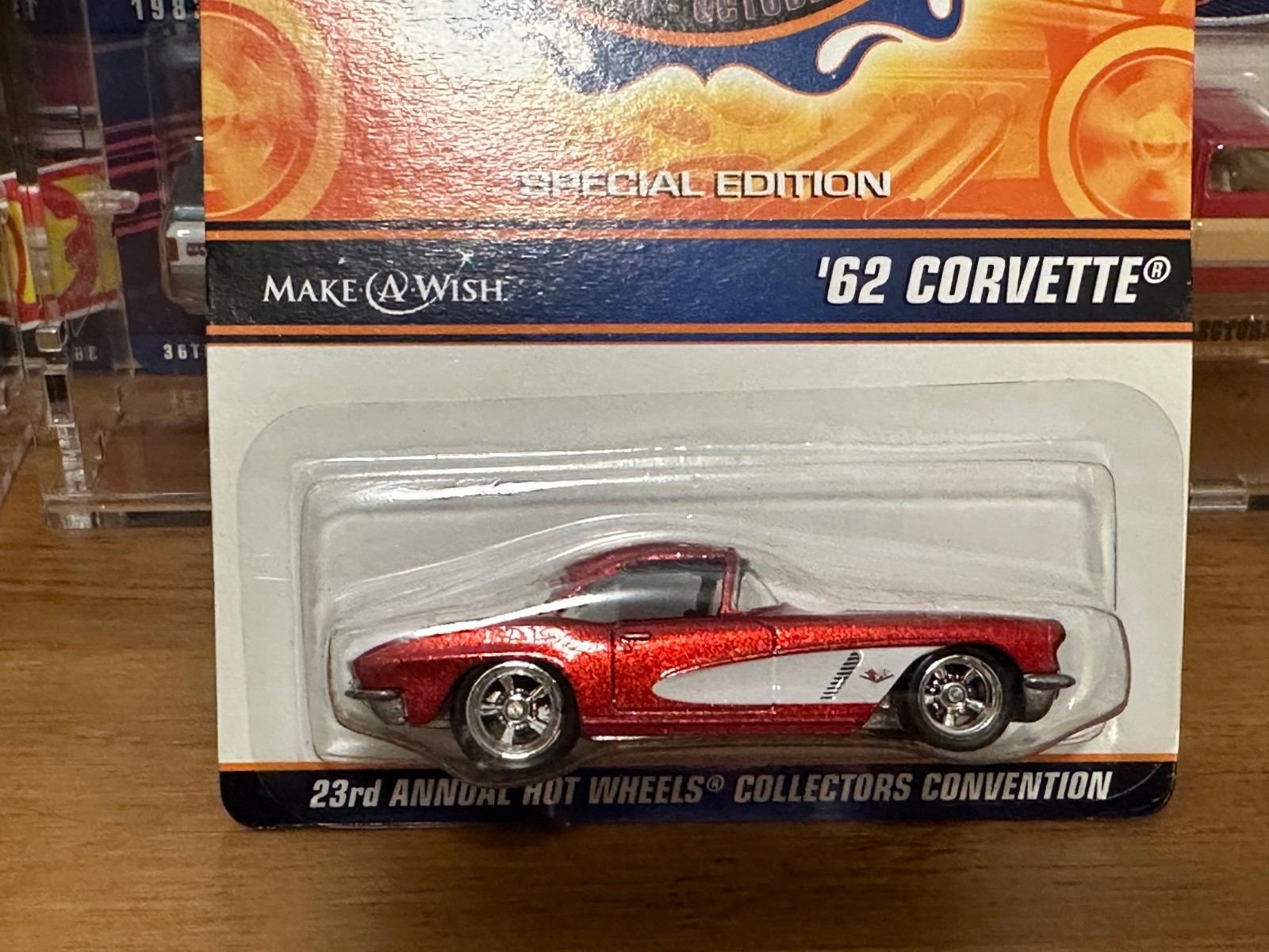 Hot Wheels 23rd Collectors Convention Los Angeles ’62 Corvette Low #185/3000