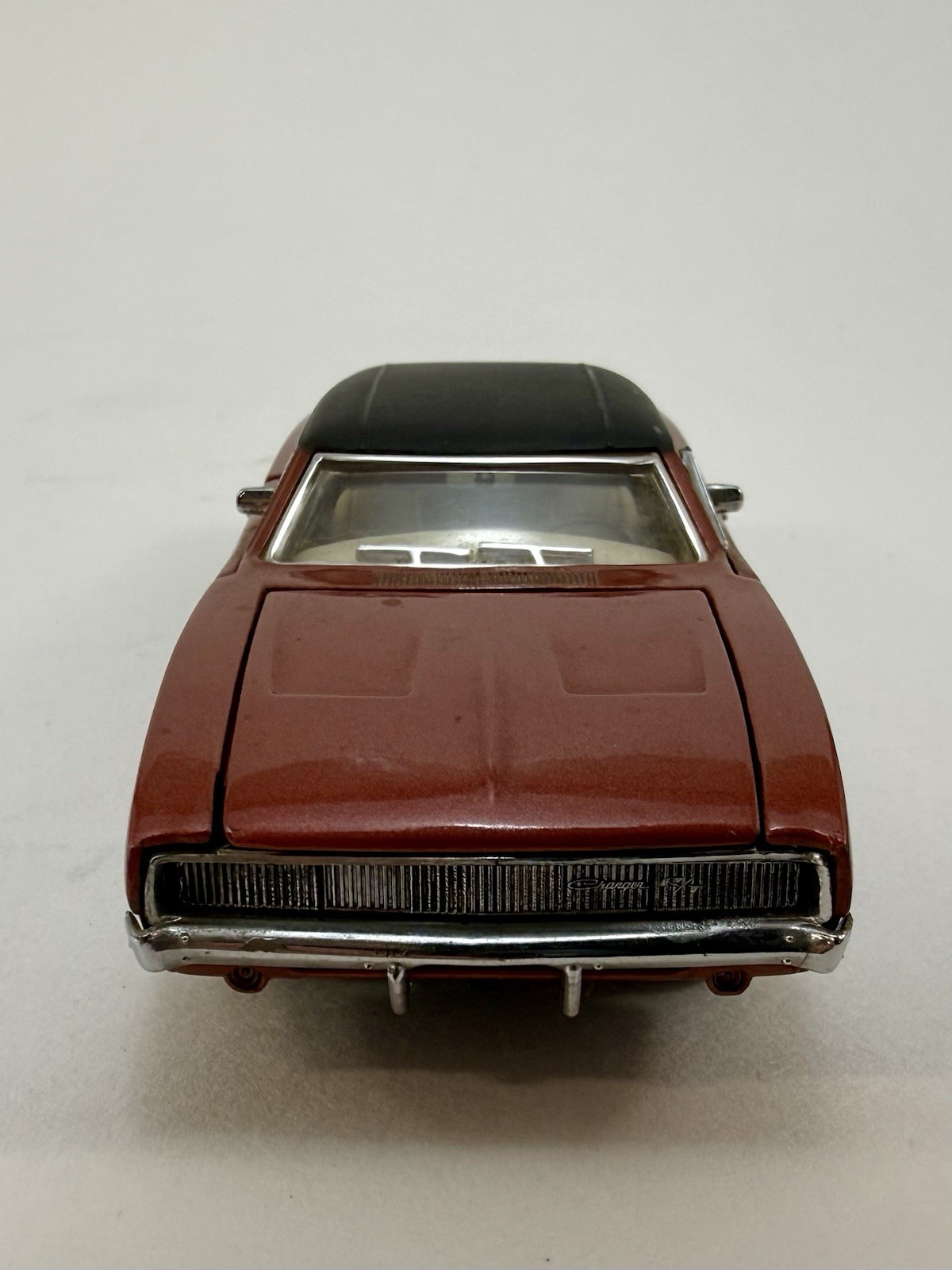 Franklin Mint B11RJ56 1968 Dodge Charger R/T Beaten Copper 1:43 Diecast Model