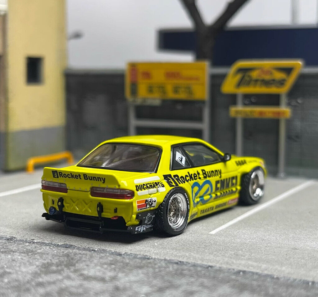 GB INNO 1:64 JDM Silvia S13 PANDEM V2 Racing Sport Model Diecast TOY