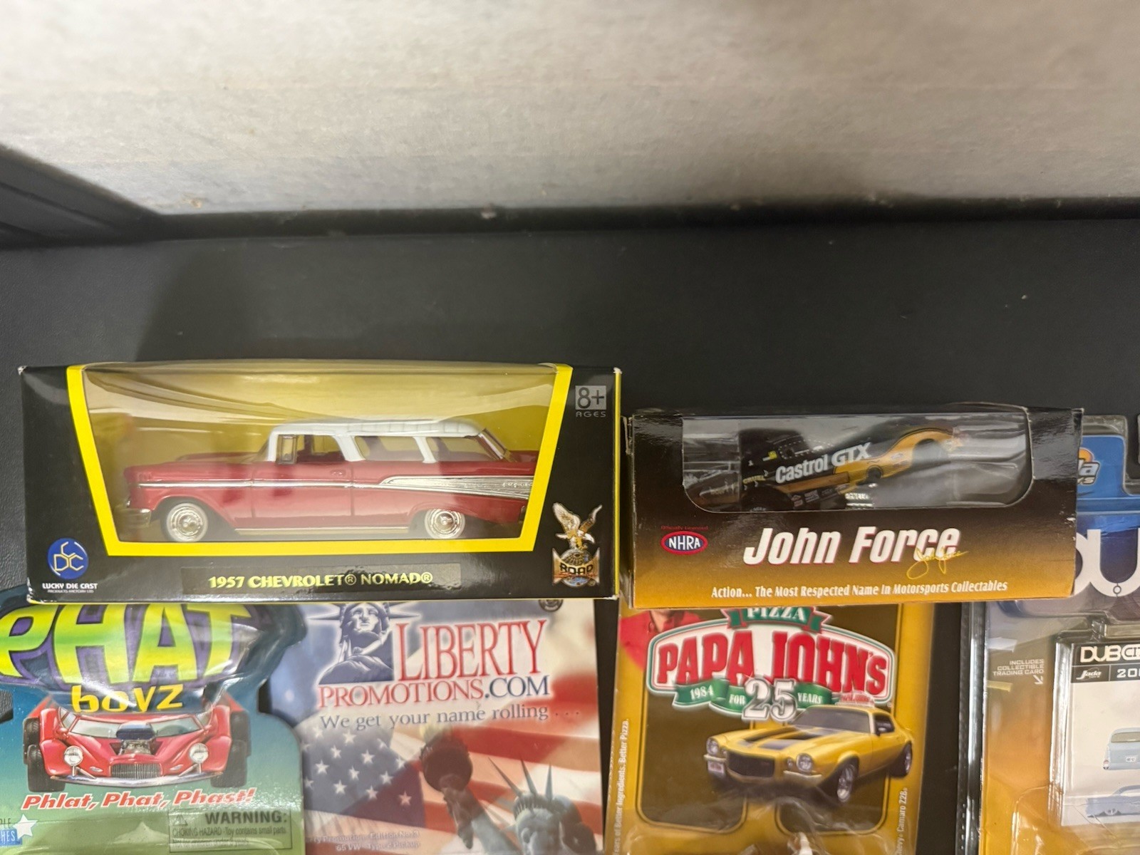 Lot of 13 Assorted Toy Cars Matchbox Dub City Phat Boyz Force Chevy Nomad