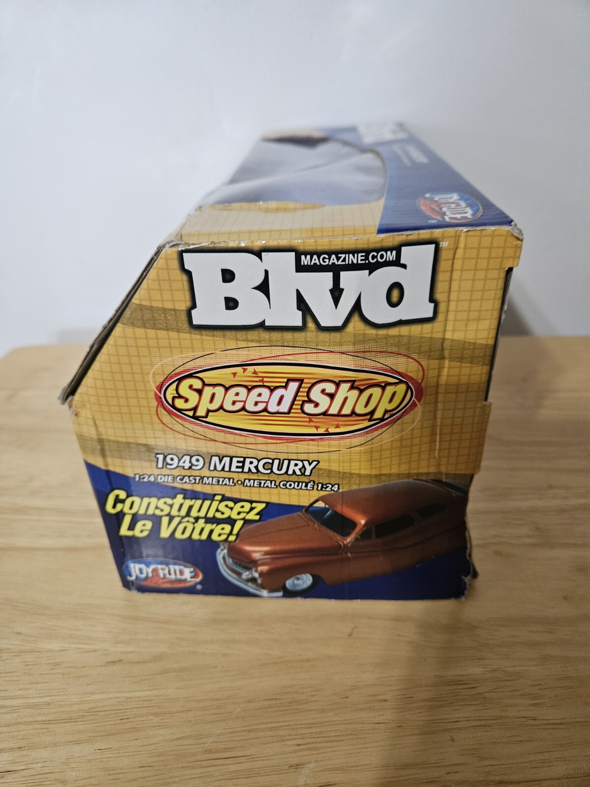Joy Ride Speed Shop Blvd Magazine 1949 Mercury Copper 1:24 Scale 2005 NIB