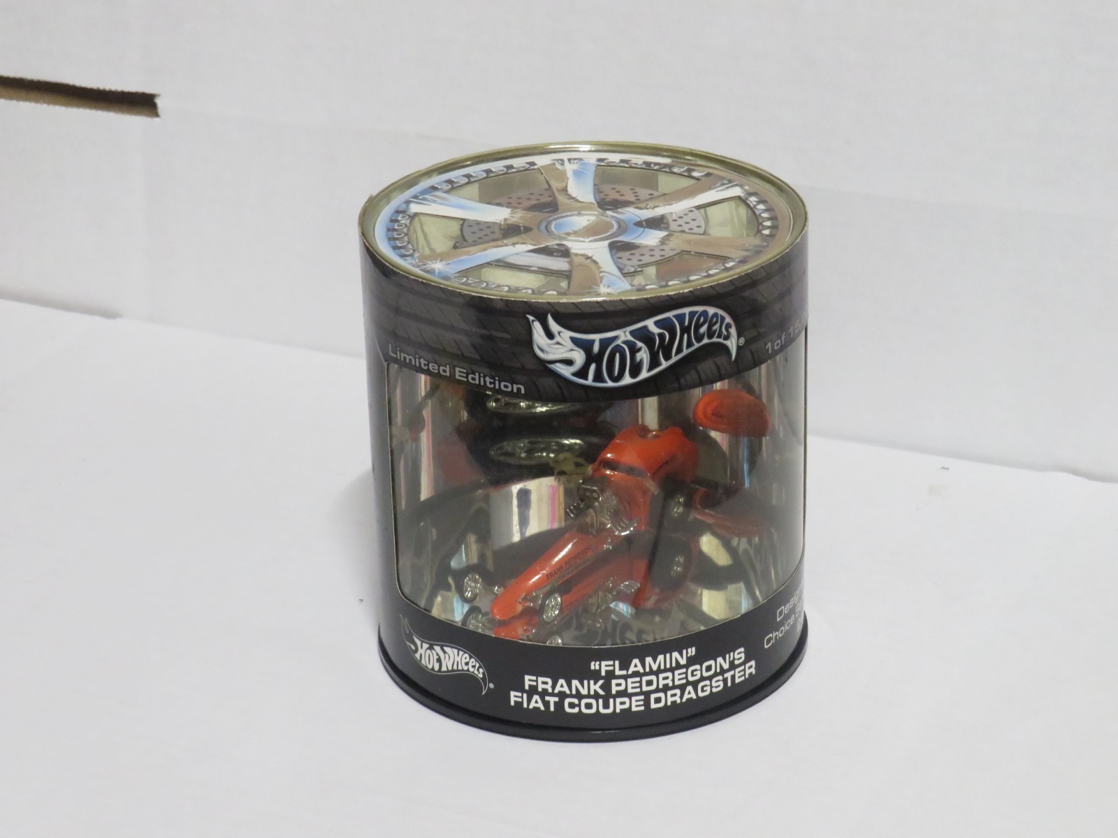 Hot Wheels Oil Can Flamin Frank Pedregon’s Fiat Coupe Dragster LIMITED EDITION