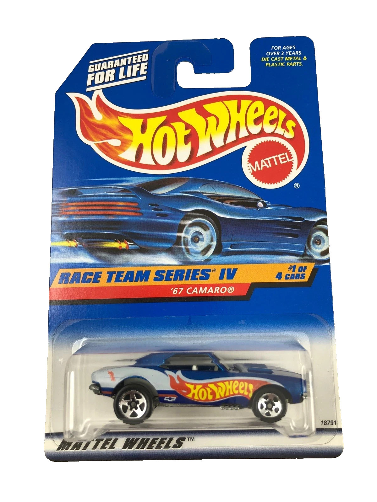 1997 Hot Wheels Race Team Series IV Complete 4 Car Set