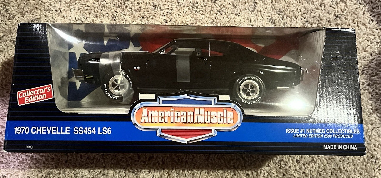 American Muscle/Ertl: 1970 Chevelle SS454 LS6 (Issue #1 Nutmeg – Black)