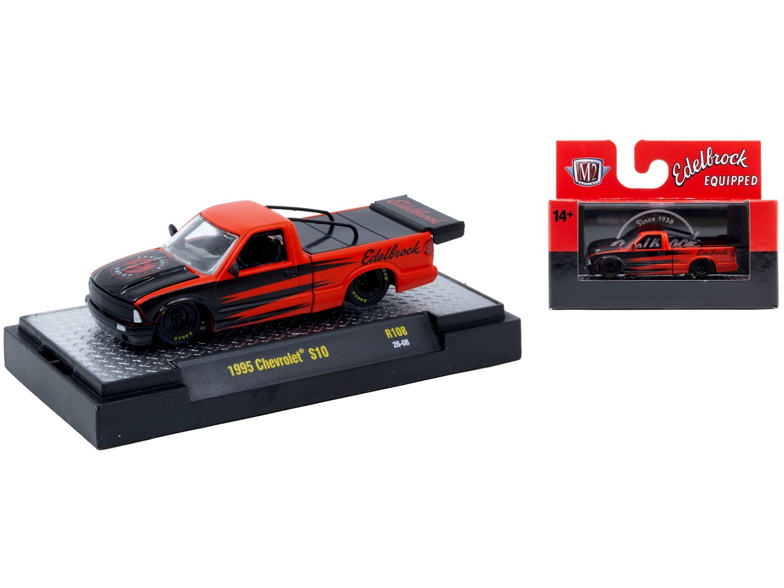 AUTO THENTICS 6 PC CAR SET RELEASE 108 IN CASES 1/64 BY M2 MACHINES 32500-108