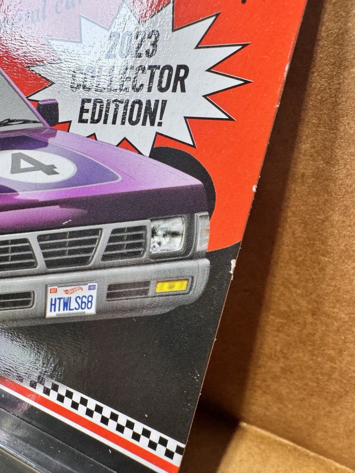 2023 Hot Wheels RLC Custom ’93 Nissan Hardbody D21 Purple 1:64 *IMPERFECT CARD*