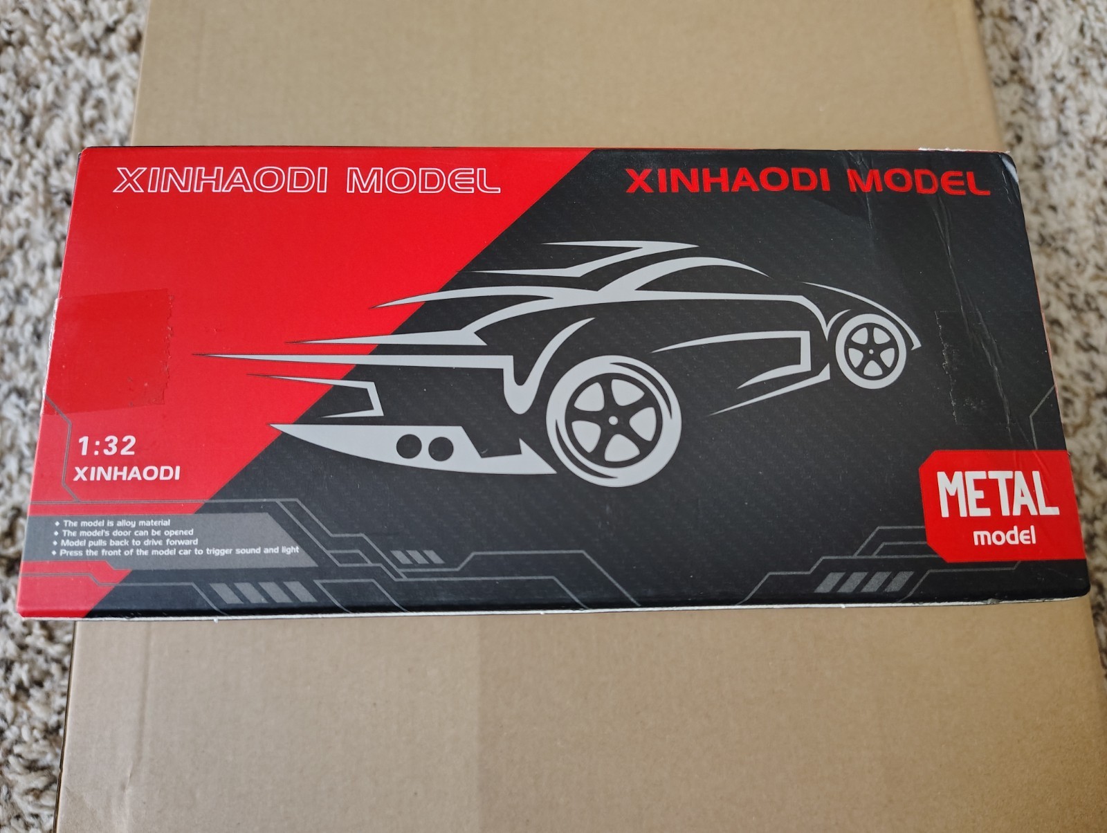 2024-2025 Maybach Die Cast Toy Car 1:32 Metal With Stand New