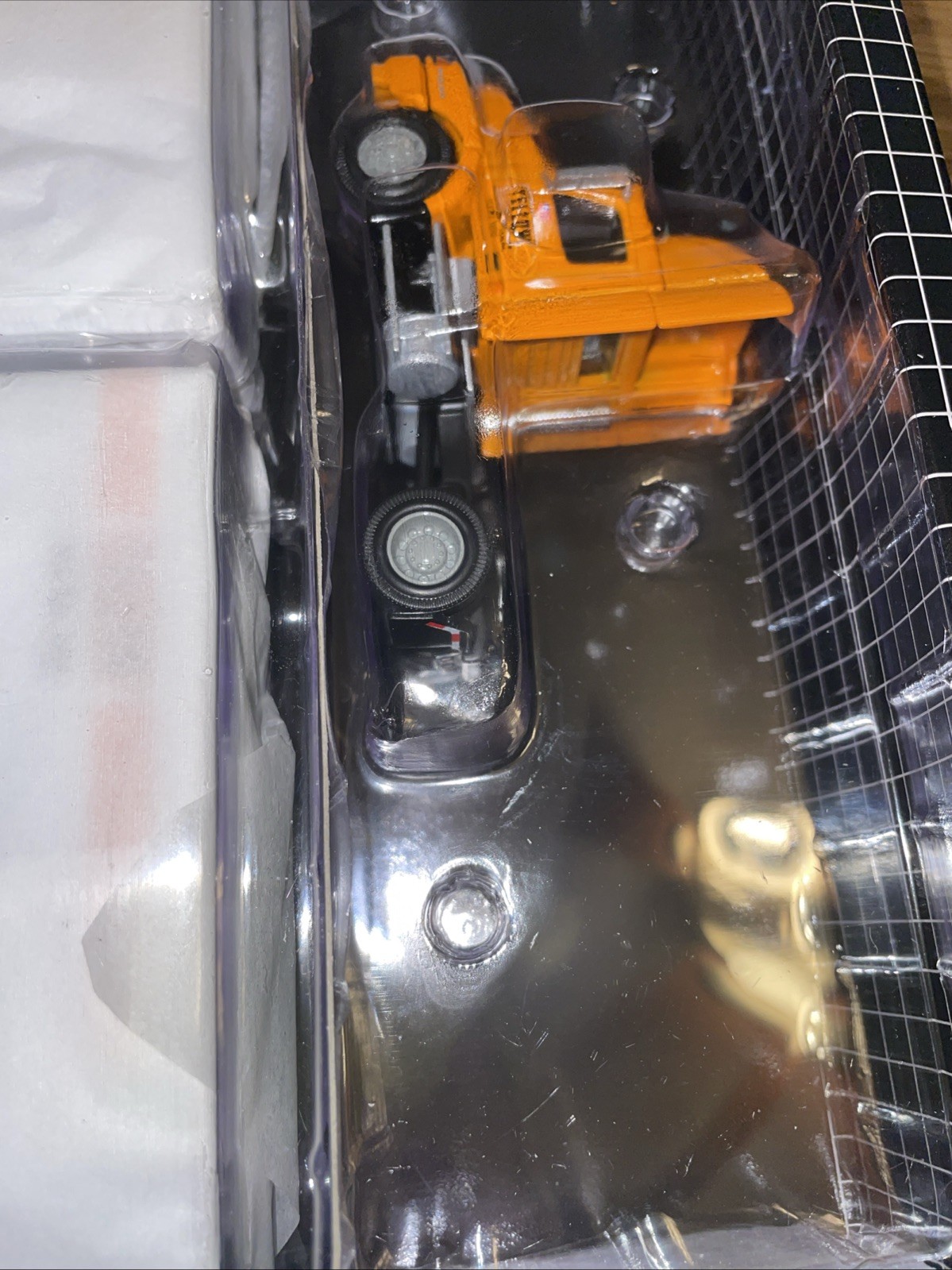pem 1/64 Model Truck Yellow yes We Can Freight Vtg Never Removed From Box M77115