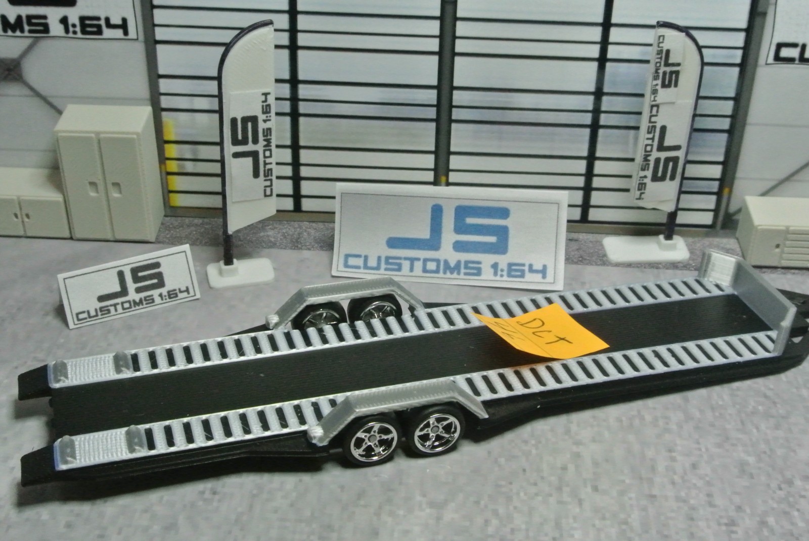 Double Car Trailers Custom Builds – Hot Wheels / Matchbox 1:64 Scale fit 2 cars