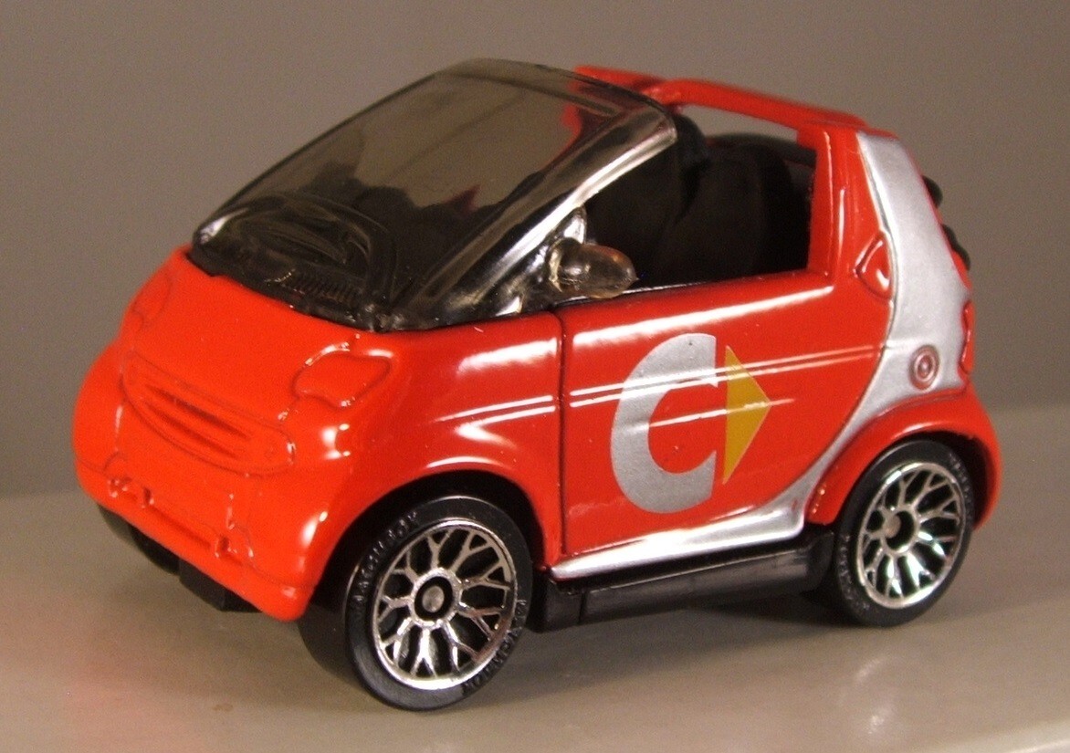 MATCHBOX #21 Smart Fortwo Cabrio (Coupe), 2005 ROW/Europe issue (LOOSE / MINT)