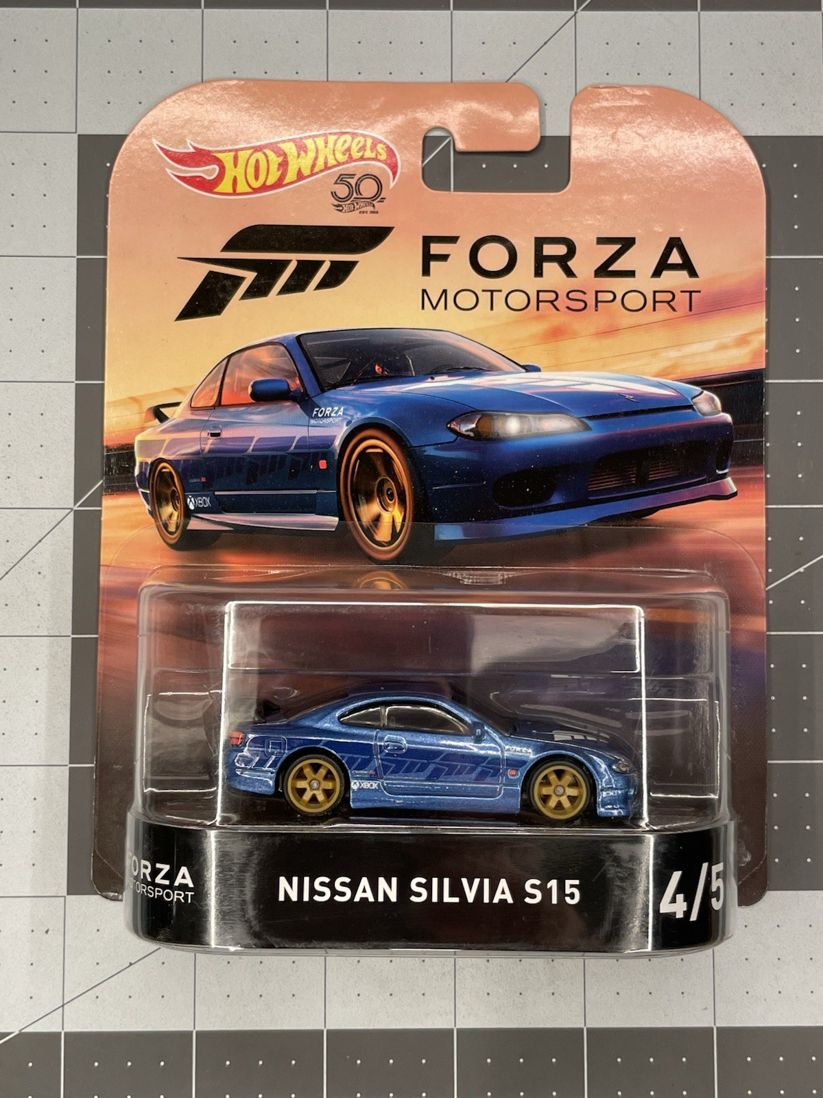 Hot Wheels Retro Entertainment Series Forza Motorsport 4/5 Nissan Silvia S15