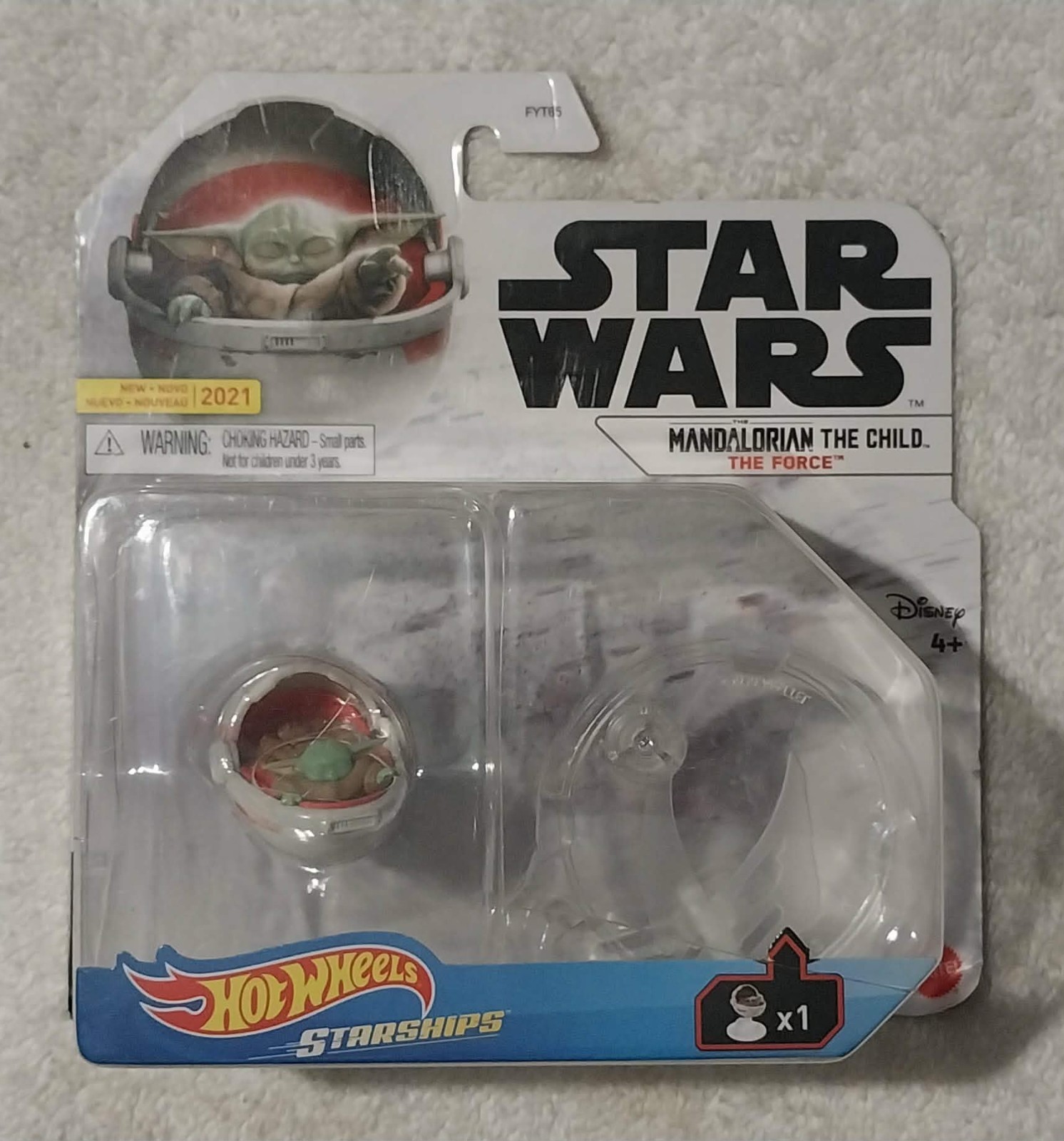 Hot Wheels Star Wars Starship Mandalorian The Child Hover Pram