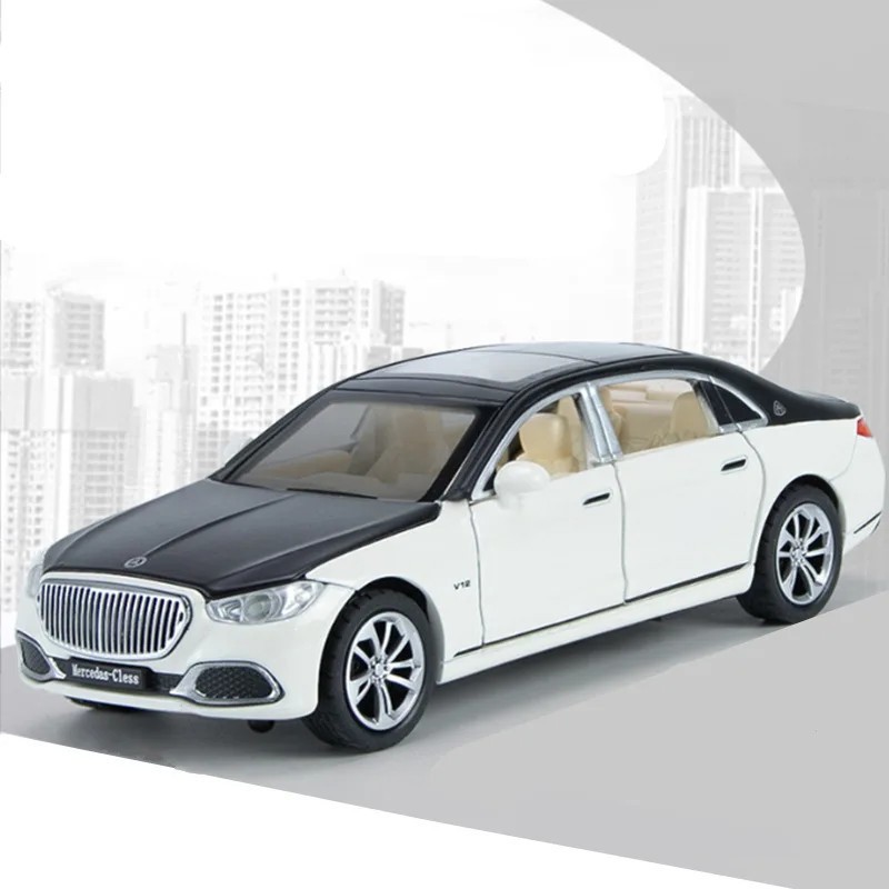 1:32 S400 S680 Alloy Luxy Car Model Diecast Metal Metal Toy Vehicle Car Model Hi