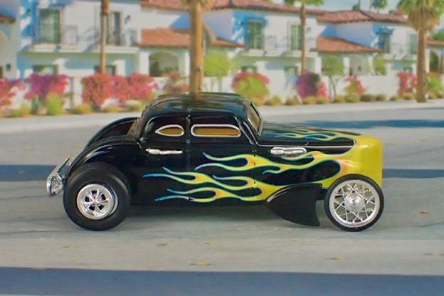 George Barris 1934 Ford Lakes Coupe Flathead V8 Speedster 1/64 Scale Ltd Edit P