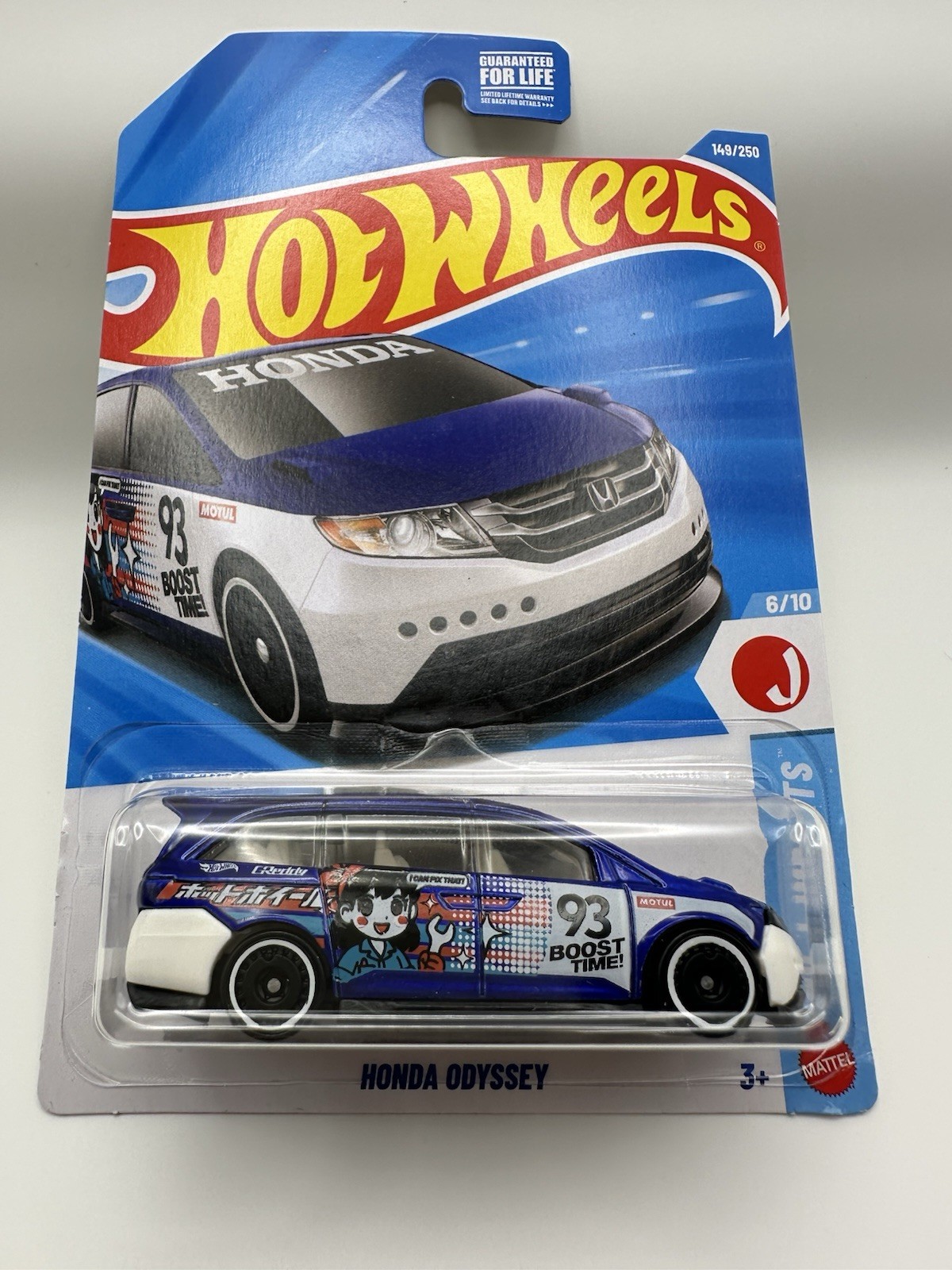 Factory Mistake 2026 Hot Wheels Honda Odyssey (149/250) BLUE HW J-Imports #6/10