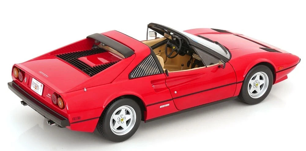 KK Scale Models 1982 Ferrari 308 GTS QV US-Version Red LARGE CAR 1:12*New!