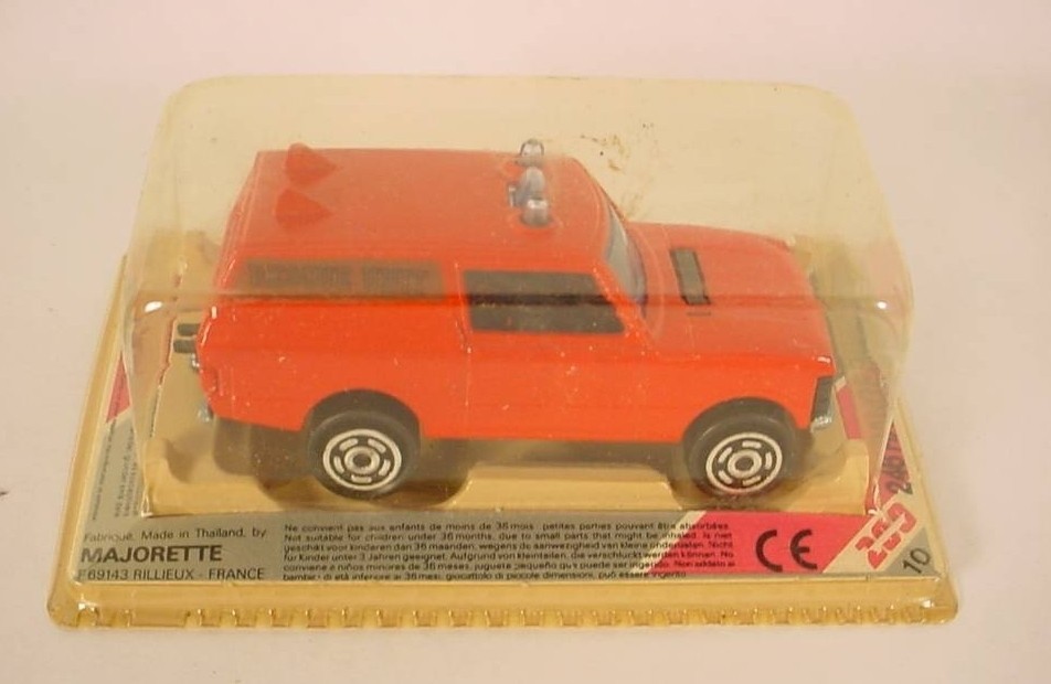 Majorette 200 Series Red Range Rover Rescue Unit # 246 1:60