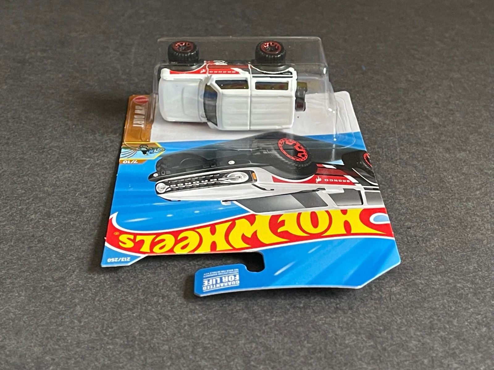 2026 Hot Wheels ~ 2021 Ford Bronco ~ #213 HW Dirt L Case White