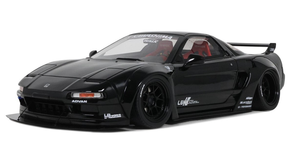 OttO mobile LB WORKS Honda NSX NA1 Black 2020 1/18 Top Mint JAPAN