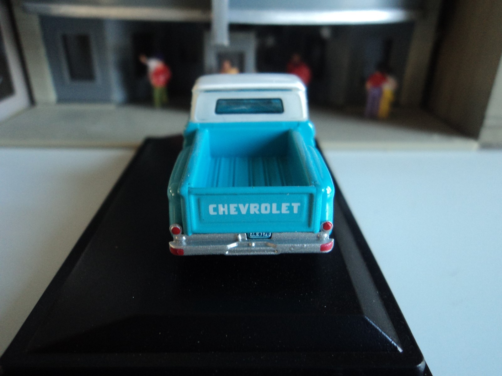 Oxford 1965 CHEVROLET STEPSIDE PICKUP Light Blue 1/87 HO diecast car GM