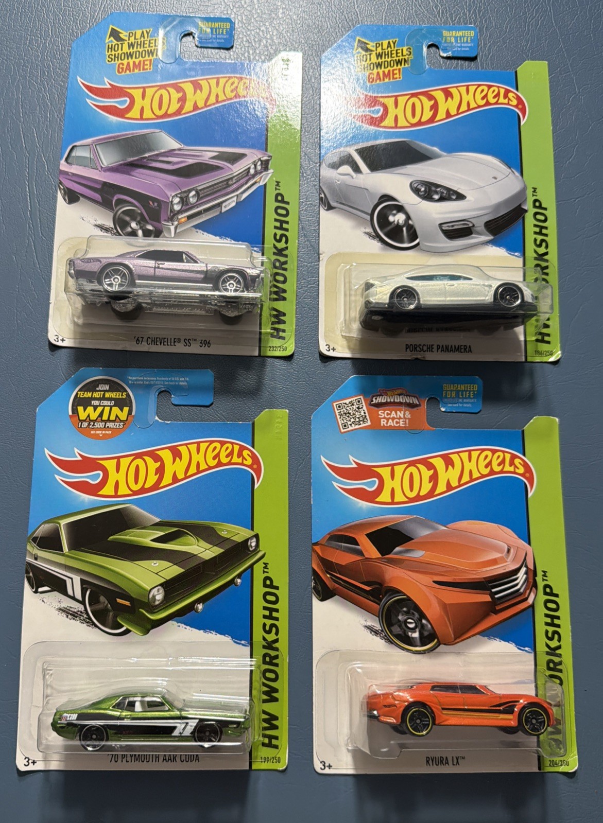 Lot of 29 Hot Wheels Cars Various Models of 2013-2015 HW WORKSHOP & HW CITY