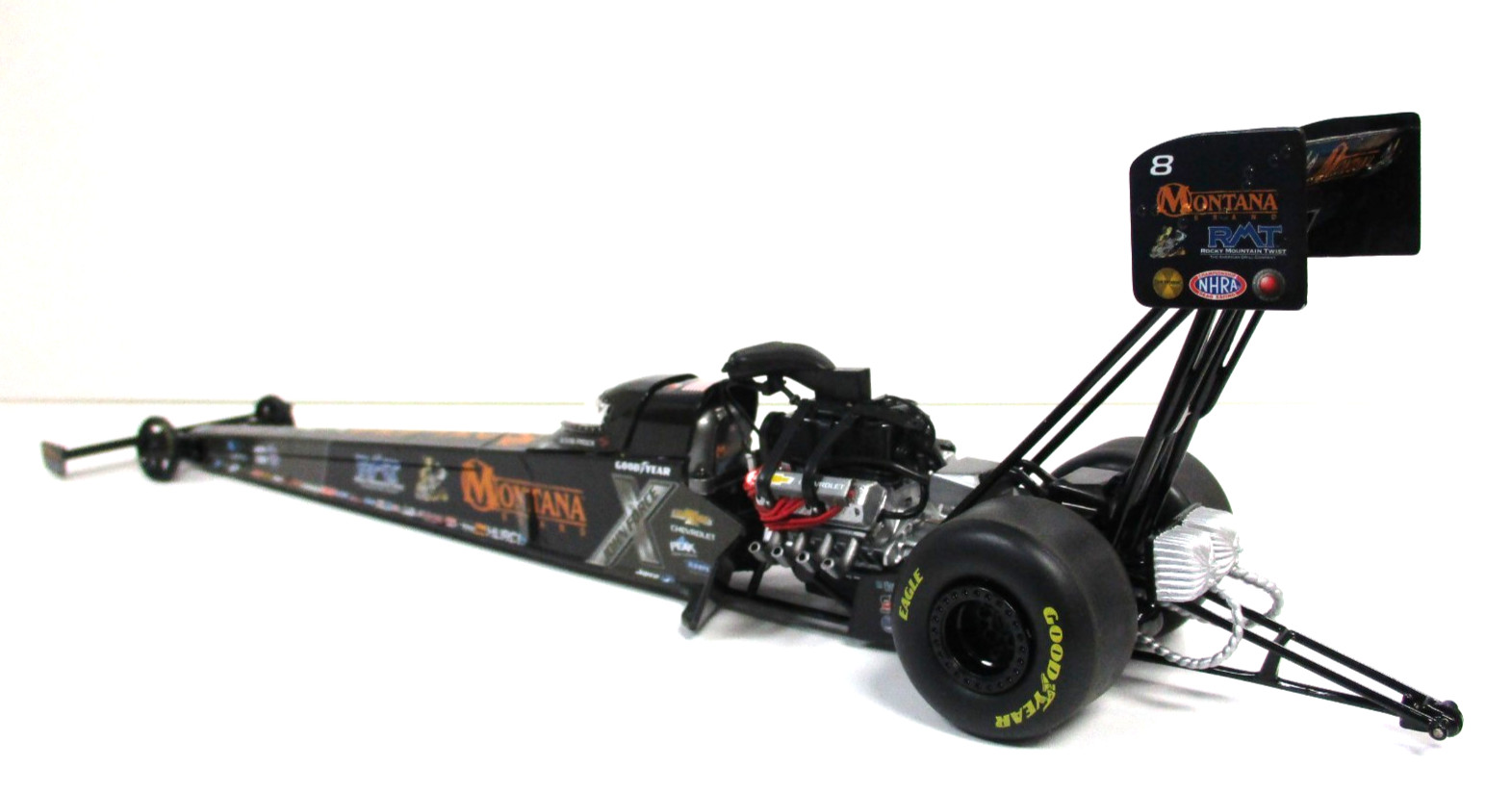 RC2 AUTO WORLD AUTOGRAPHED AUSTIN PROCK MONTANA BRAND 2020 TOP FUEL DRAGSTER