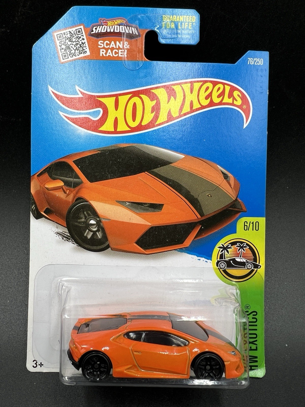 Hot Wheels Lamborghini Huracan LP610-4 Orange 2016 HW Exotics #76 MIP