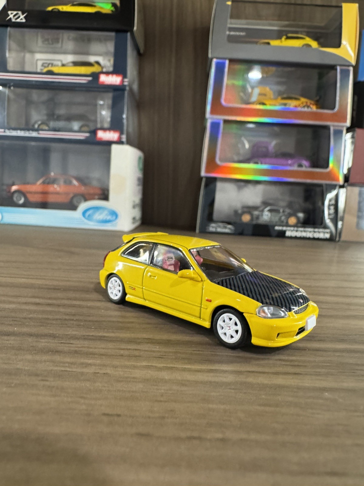 Tomica Limited Vintage 1999 Honda Civic Type R HK 1:64 Diecast Cars Model Toys