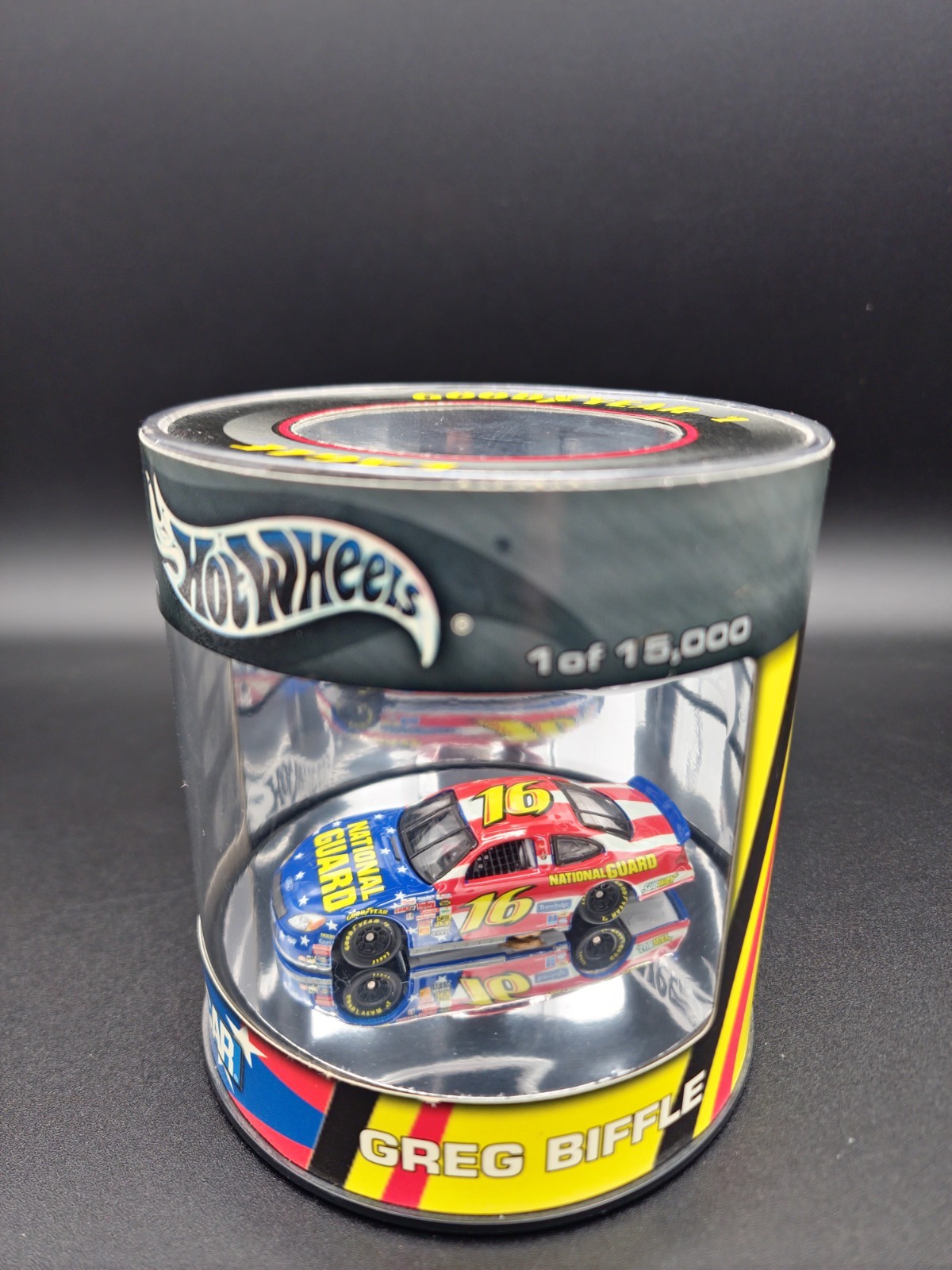 Greg Biffle Nascar – Hot Wheels Oil Can – National Guard -Goodyear – Eagle