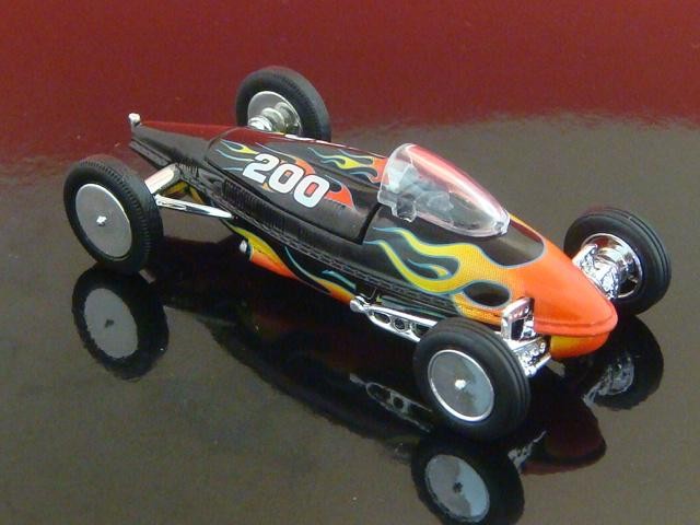 Vintage Racing 1948-1950 Belly Tank Flathead V8 Dry Lake Lakester 1/64 Scale J