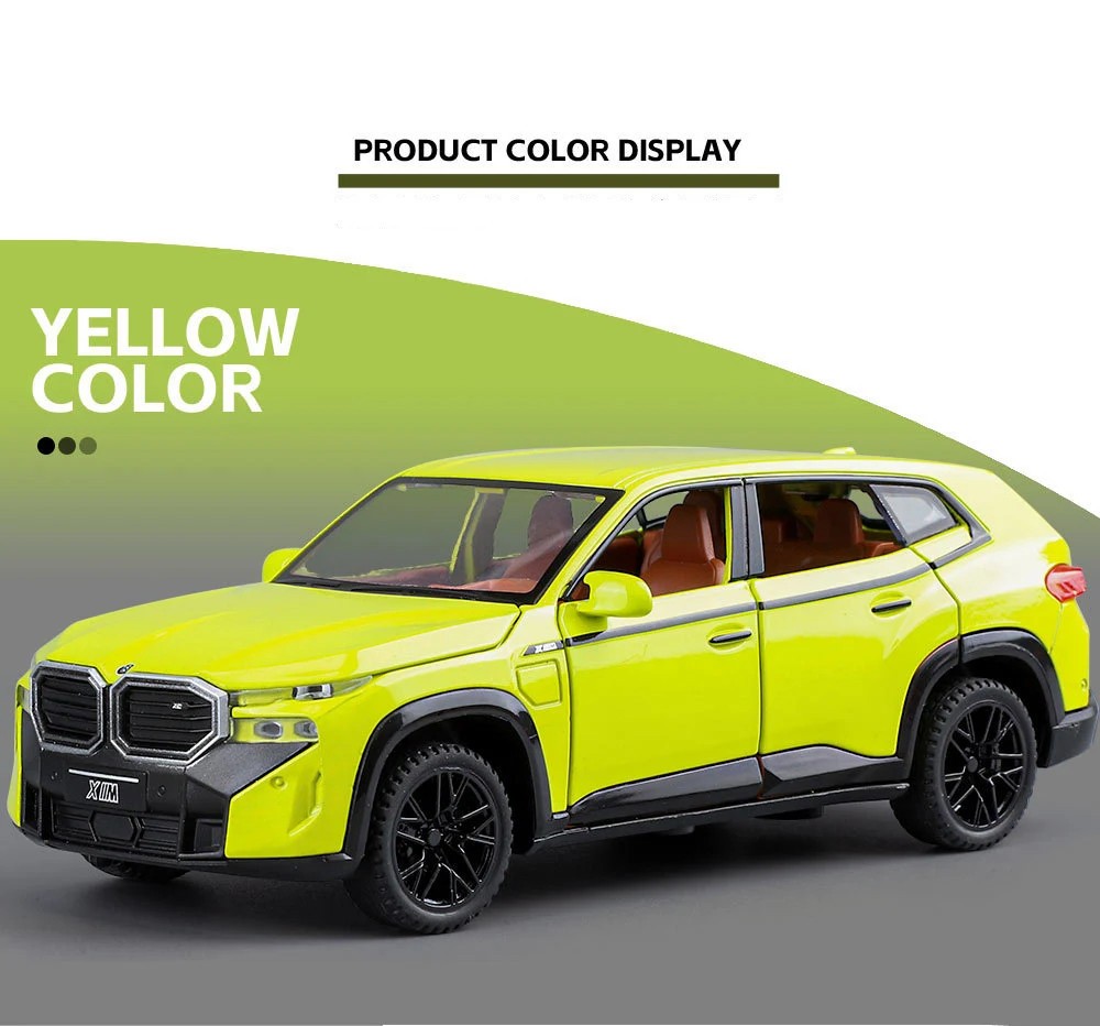 1:32 The XM SUV Alloy Sports Car Model Diecast Metal New Energy Car Vehicles Mod