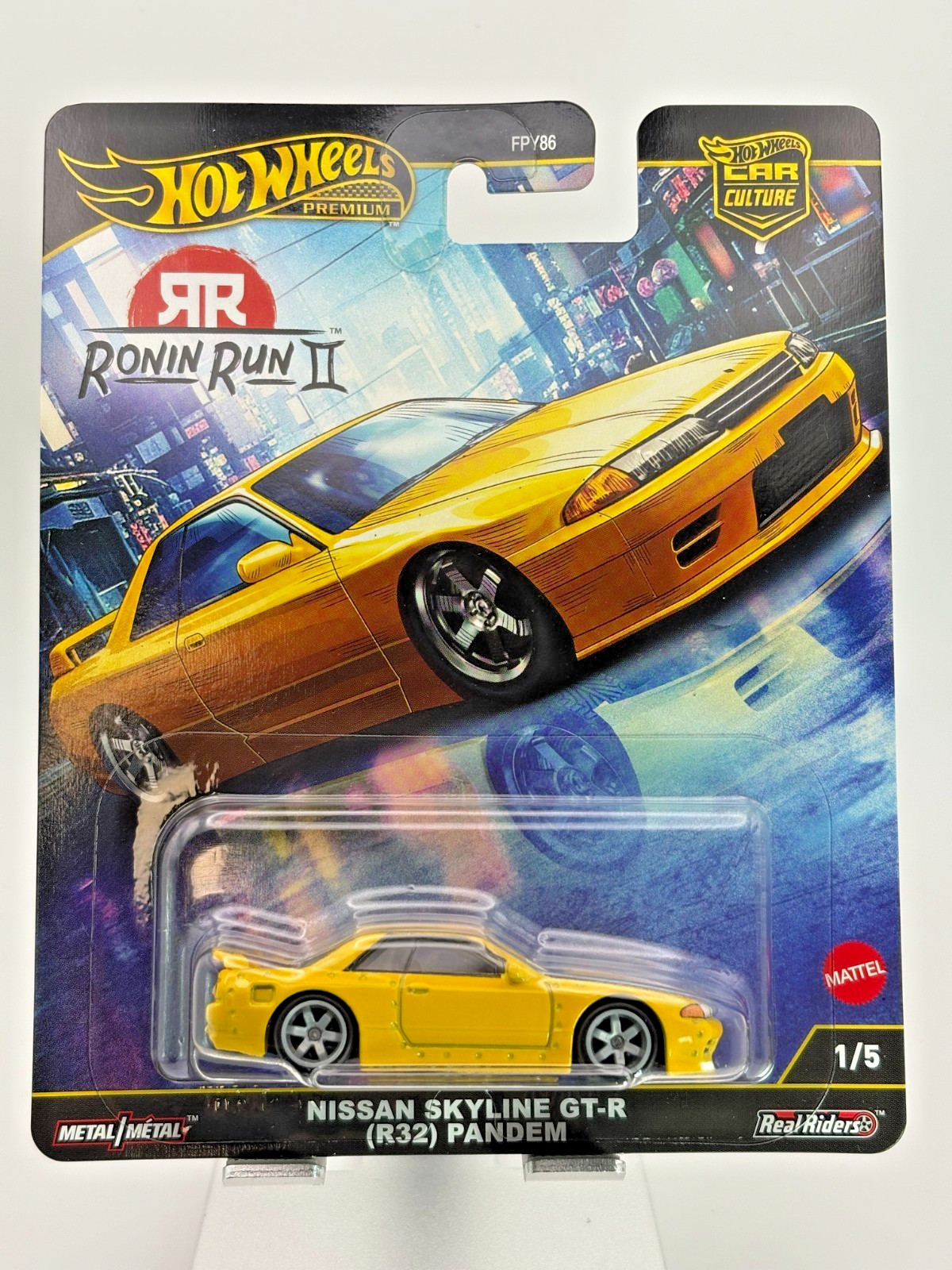 Hot Wheels Premium Car Culture Ronin Run II Nissan Skyline GT-R (R32) Pandem