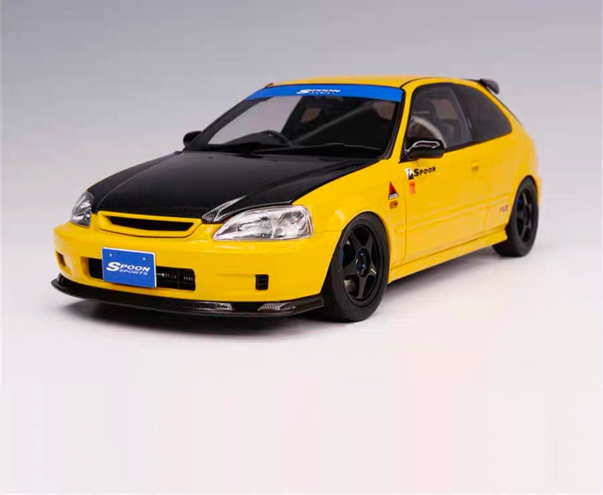 MOTORHELIX 1/18 HONDA CIVIC TYPE R SPOON EK9 (LIMITED EDITION)