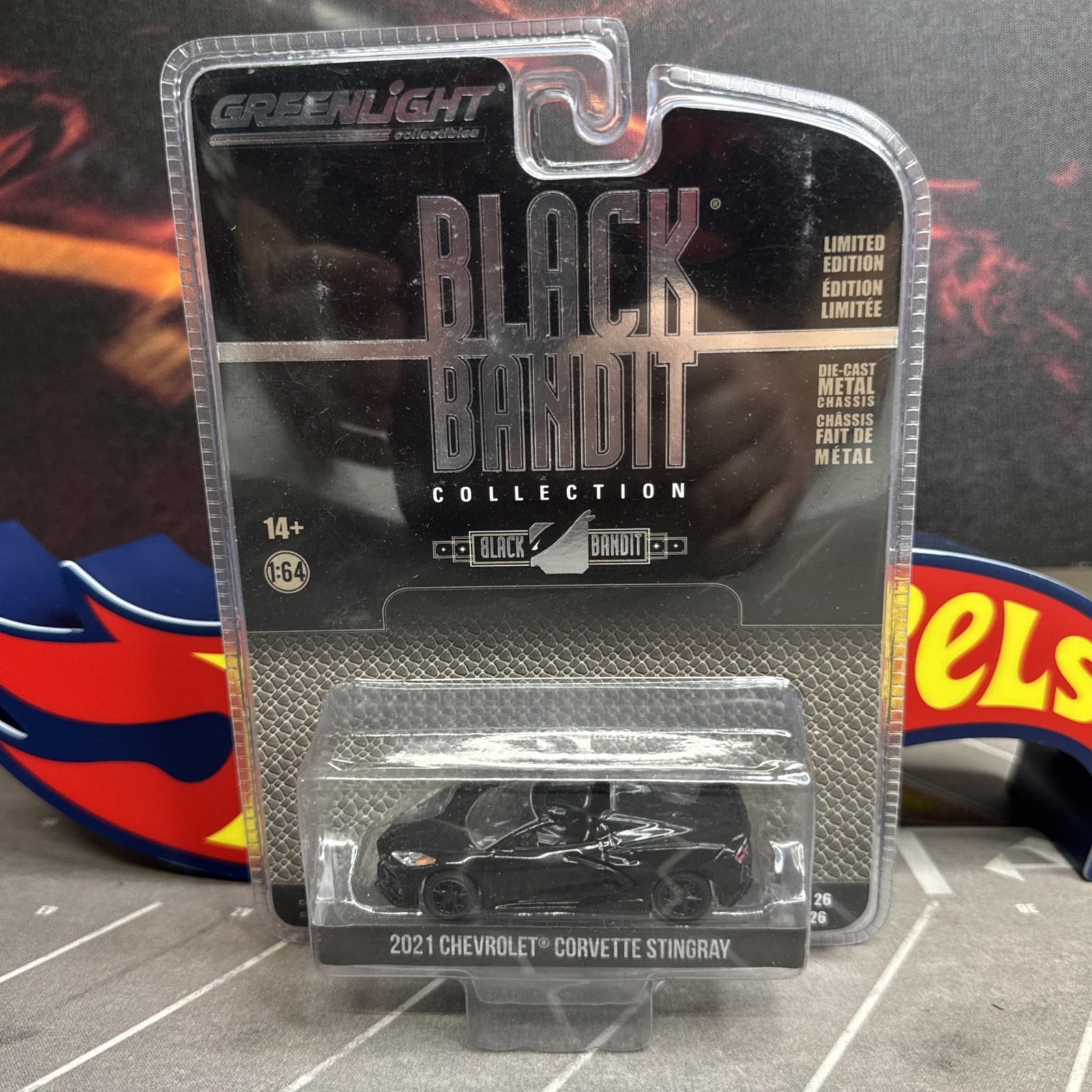 Greenlight 1:64 Black Bandit Series 26 2021 Chevrolet Corvette Stingray