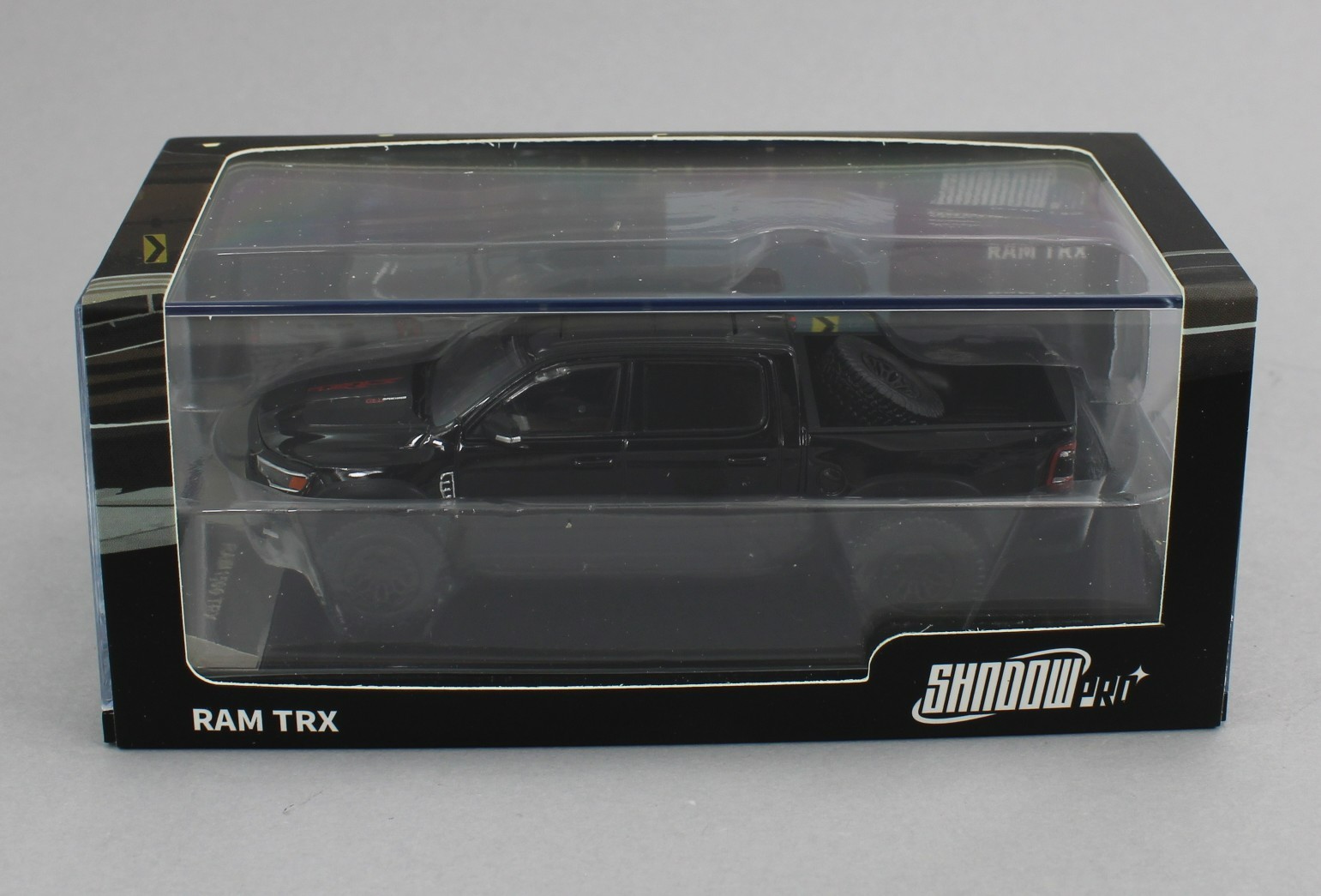 1:64 *SHADOW PRO* BLACK Dodge RAM TRX Pickup Truck *NIB*